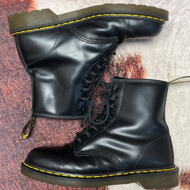 [41] 닥터마틴 1460 스무스 블랙 8홀 부츠