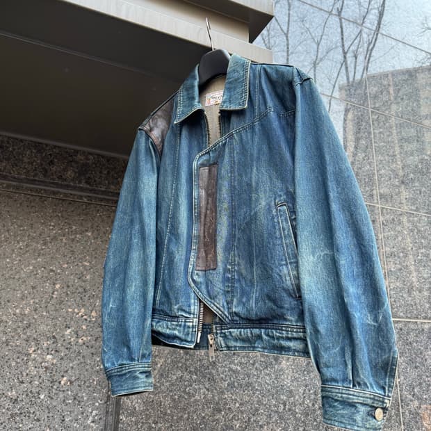 90s 보네빌레 boneville 데님 자켓