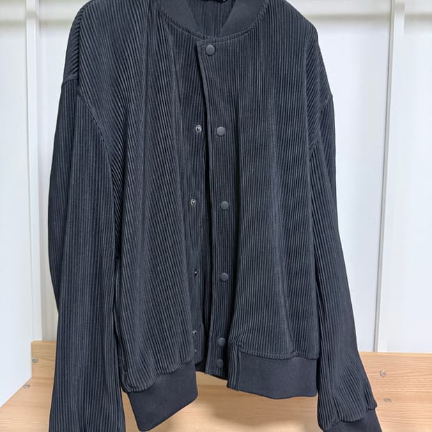 자라 플리츠 자켓 M