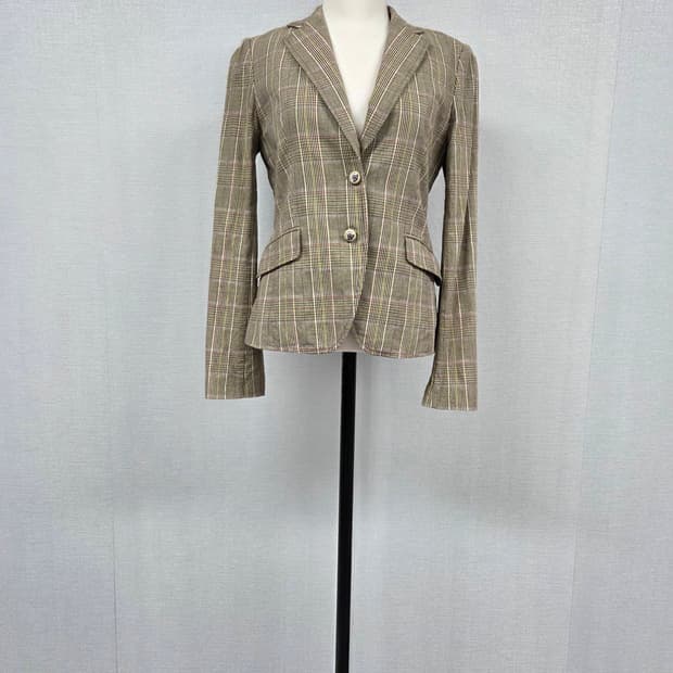 키이스 체크자켓