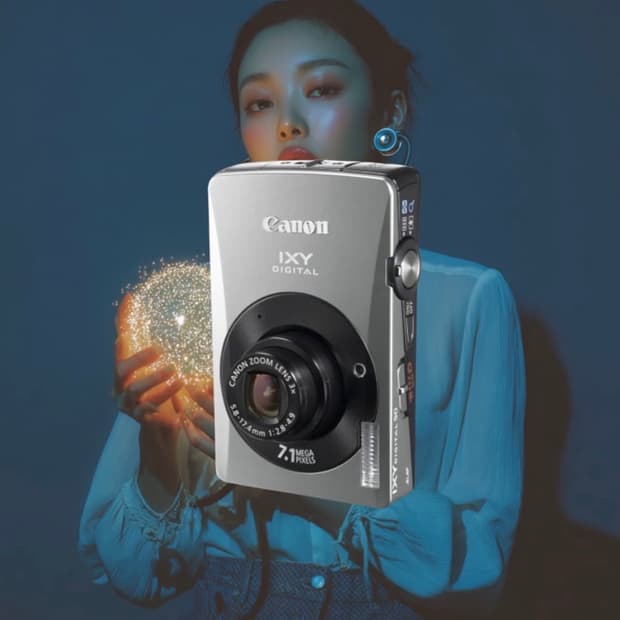 캐논 익시 90 캐논 익서스 75 빈티지 디지털 카메라