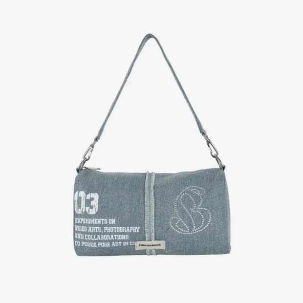 필인더블랭크 빈티지 데님 투웨이 백