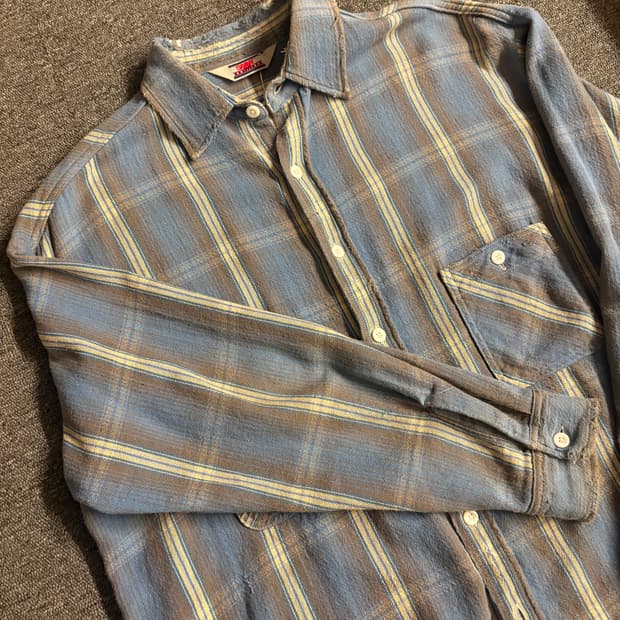 (M)Saint michael 플란넬 셔츠