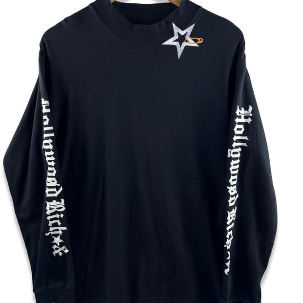 JPN 스타자수 레터링 롱슬리브2700