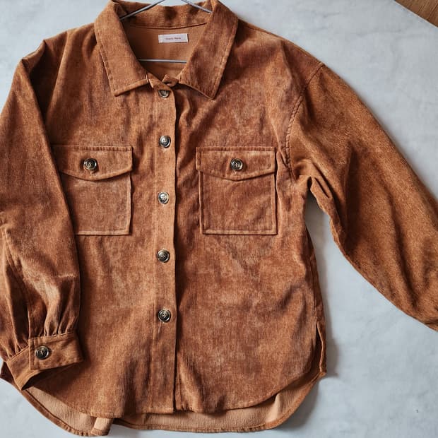 일본 빈티지 골덴 셔츠