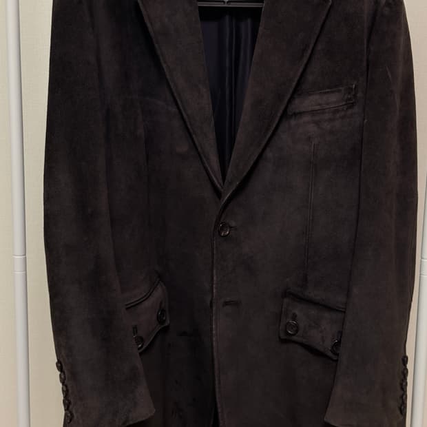 구찌 톰포드 00s 스웨이드 레더자켓