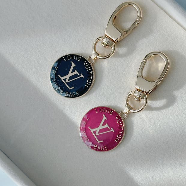 루이비통 코인 스탬프 키링