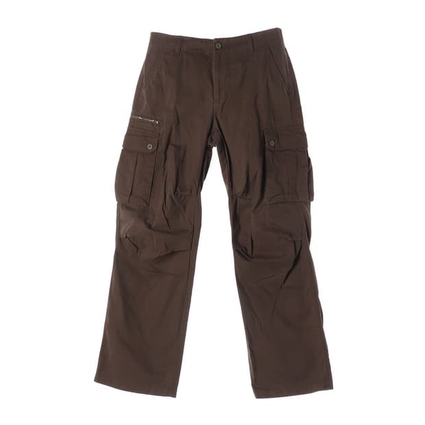 지오다노 다크 브라운 카고팬츠