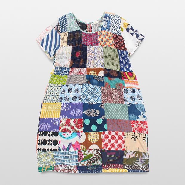 ATONH HOUSE Patchwork One-Piece