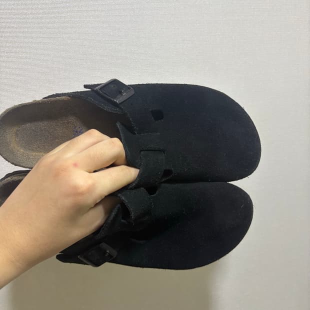 버켄스탁 보스턴 블랙 270 EU42