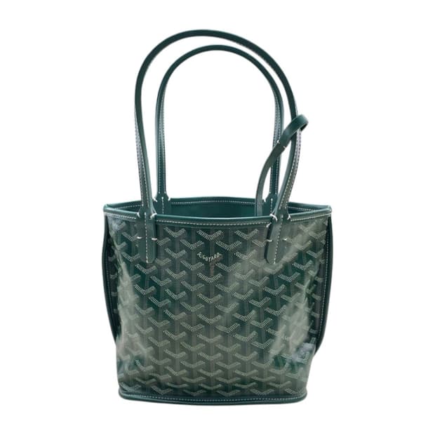 고야드 GOYARD 그린 미니 앙주 토트백