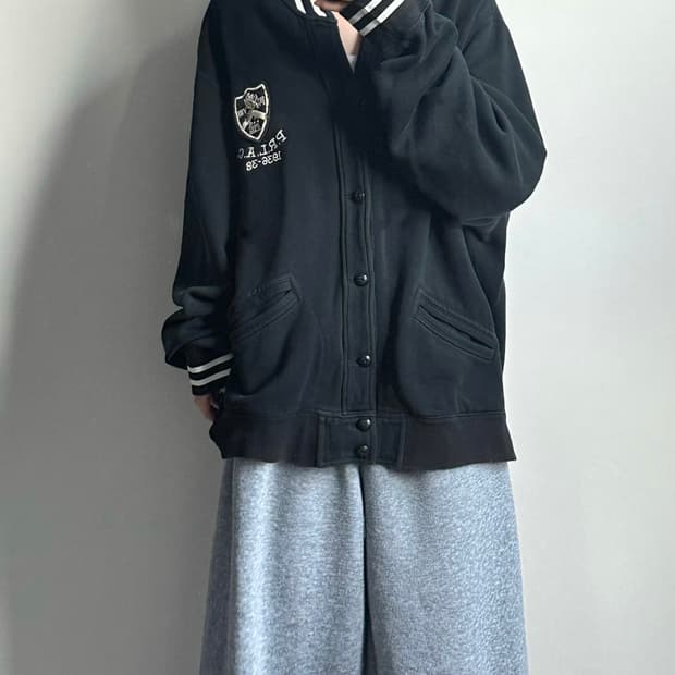 폴로 랄프로렌 스웨트 바시티 자켓 