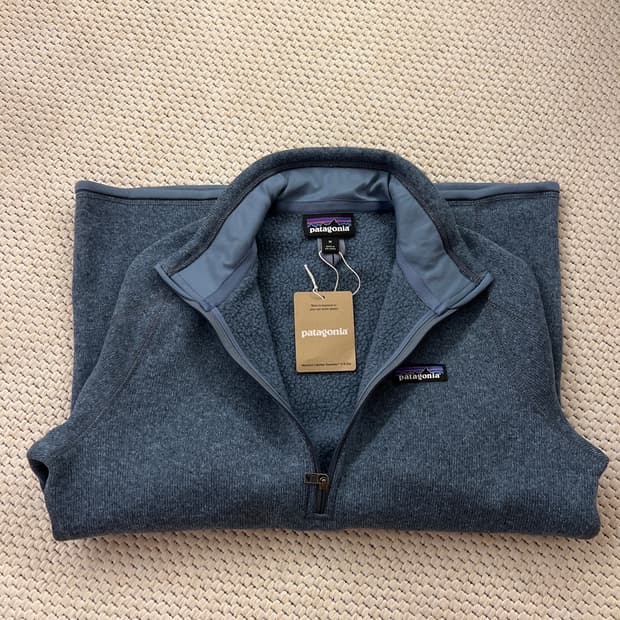 파타고니아 여성용 Better Sweater 1/4 Zip 새상품