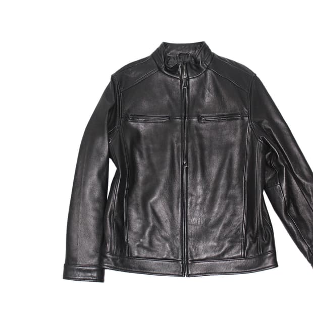 Boston Harbour 보스턴하버 싱글레더 자켓