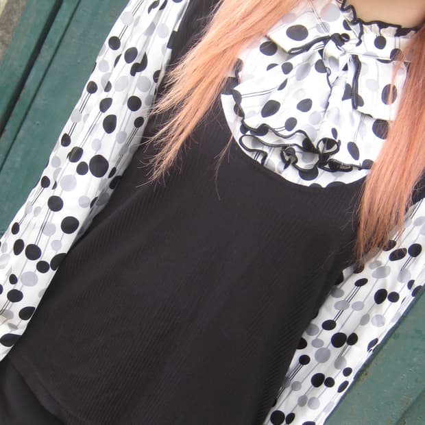 Vintage Dot Blouse 