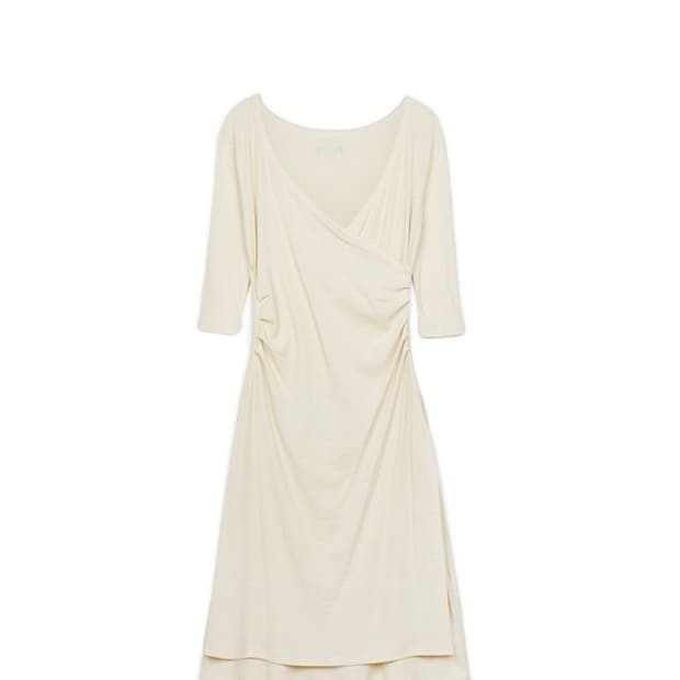 그린버터Shirring Wrap Dress 원피스