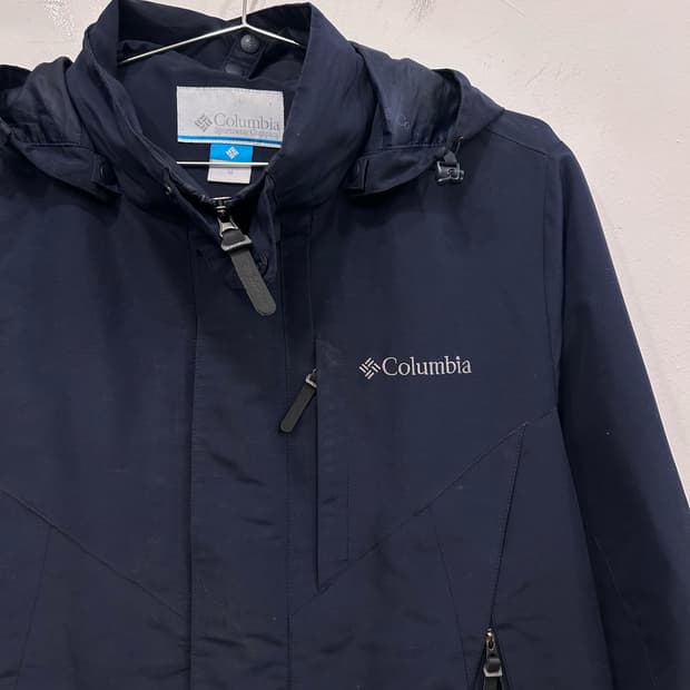 컬럼비아 옴니윈드 후드탈착 나일론 바람막이