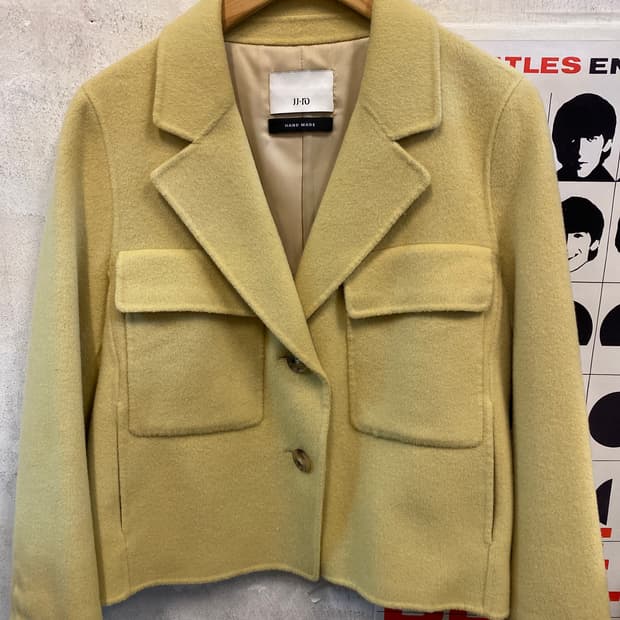 Jjro 핸드메이드 자켓 캐시미어 S