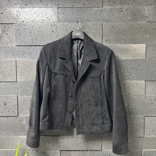 엘무드 나르시스 헤링본 트위드 자켓