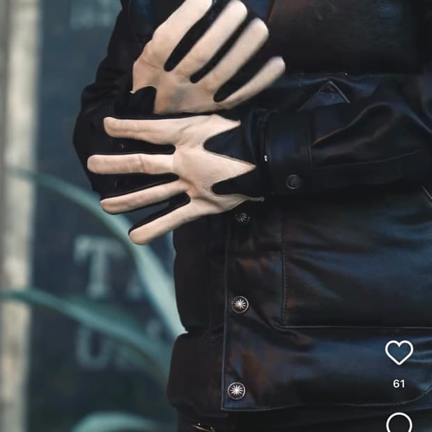 vin&age 빈앤에이지 모터사이클 빈티지 장갑