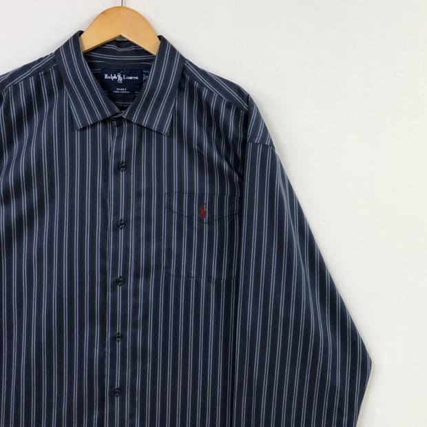 Xxl 폴로 스트라이프 빅셔츠