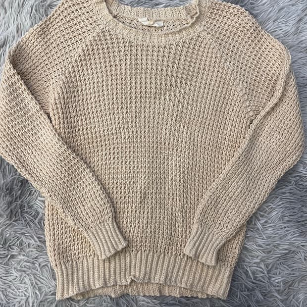 이자벨마랑 마랑 에뚜왈 아이보리색 니트 스웨터