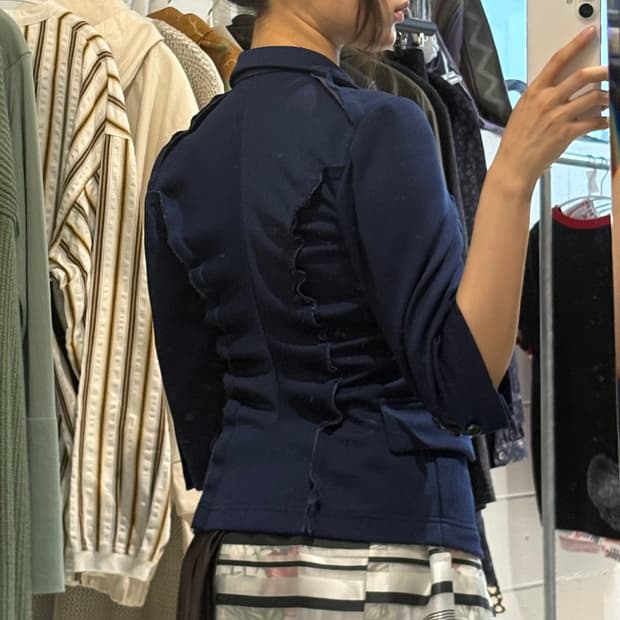 꼼데가르송 디컨스트럭티드 자켓