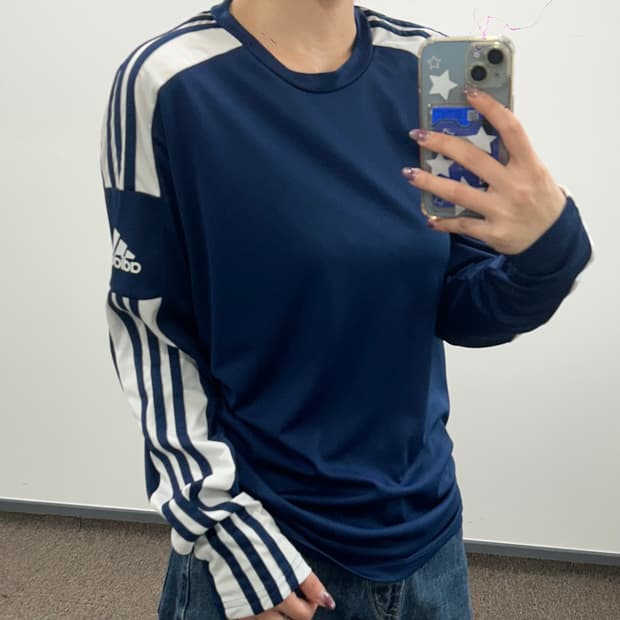 Adidas 아디다스 스쿼드라 네이비 롱슬리브