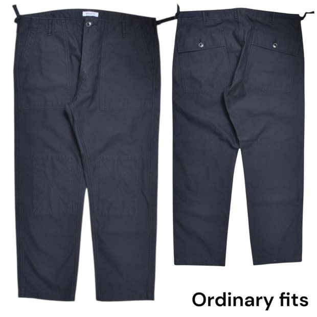 오디너리핏츠 더블니 퍼티그 팬츠 34