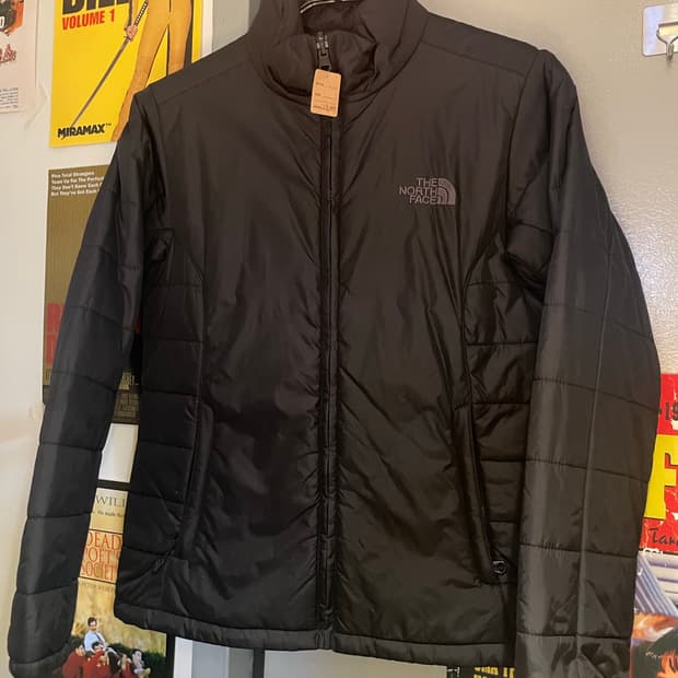 노스페이스 블랙 패딩