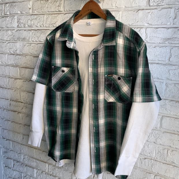 빈티지 벤데이비스워크 셔츠 