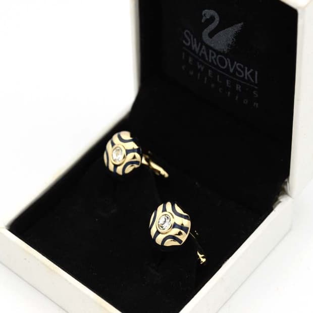 스와브로스키 A+등급 남자 명품 커프스 Swarovski