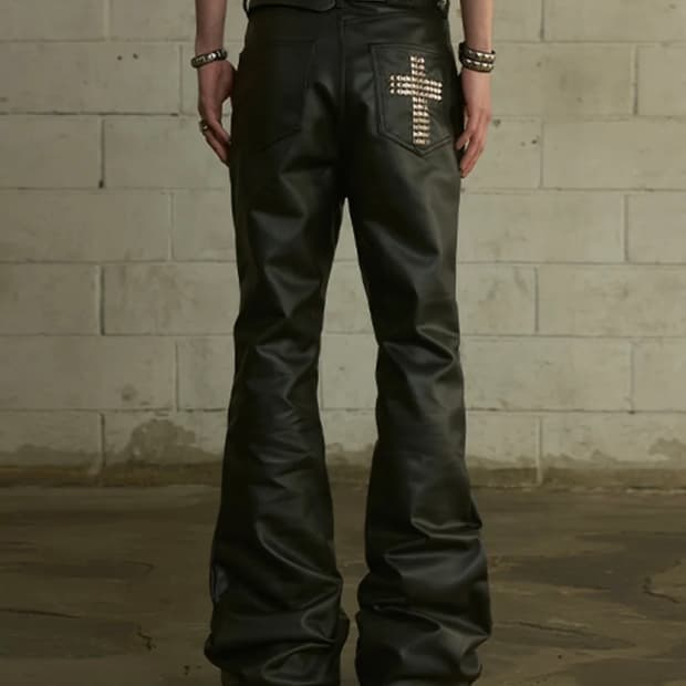 랜 아카이브 레더 플레어진