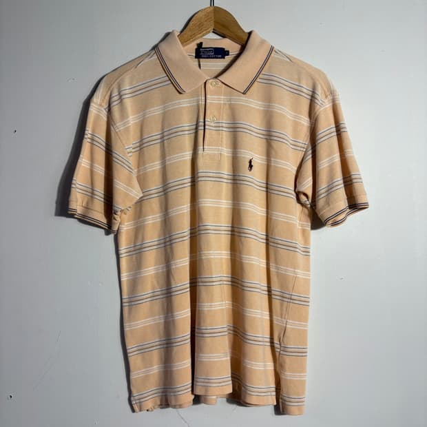 폴로랄프로렌 스트라이프 반팔 카라티 (무료배송)