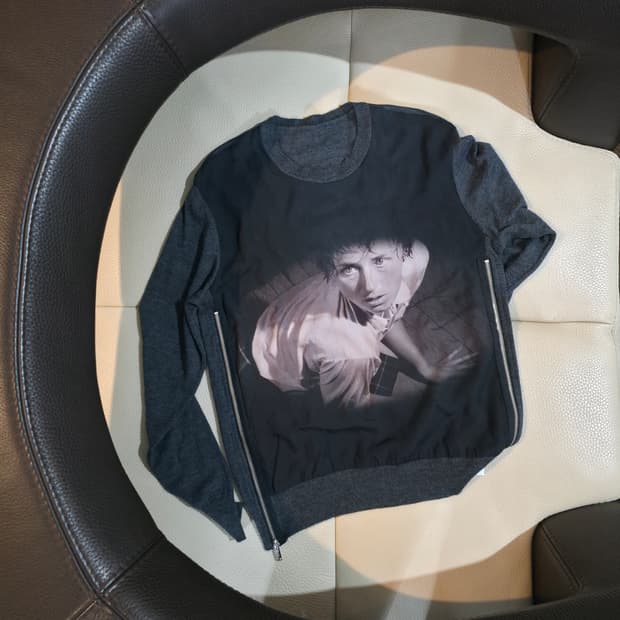 Undercover 20ss cindy sherman zip knit