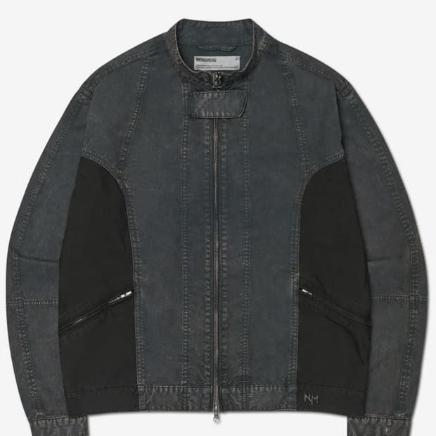 노매뉴얼 OVERDYED TWO-TONE JACKET