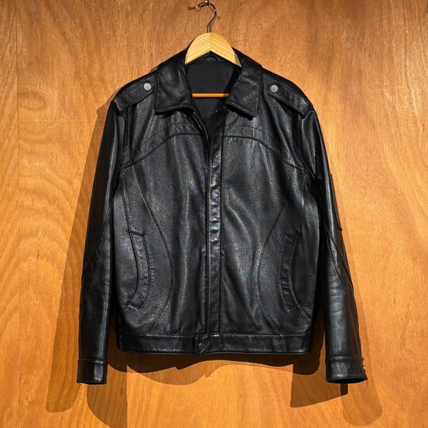 램스킨 플라이트 봄버 자켓 L 양가쥭