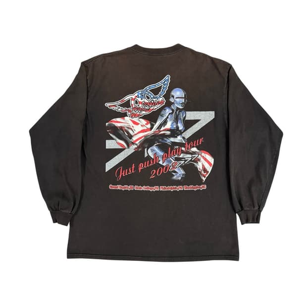 2002 Aerosmith Sorayama 에어로스미스 소라야마 롱슬리브