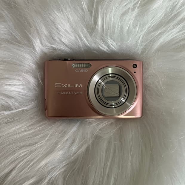 *희귀/미품*casio exilim z400 빈디지 디카 핑크/한글지원