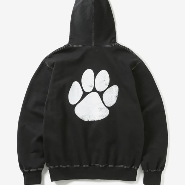 디스이즈네버댓 PAW Hoodie Black 기모 후드