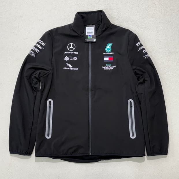 새상품 F1 메르세데스 벤츠 페트로나스 레이싱 자켓 L사이즈