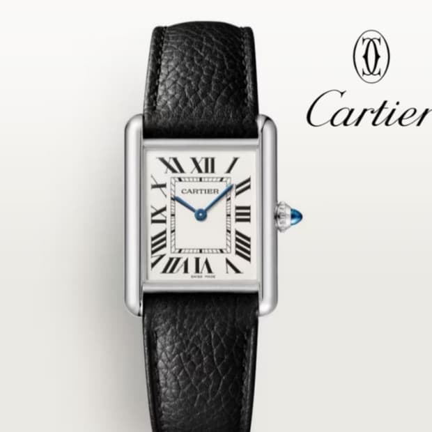 까르띠에 머스트 탱크 스몰 시계