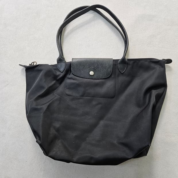 F 롱샴 플라이쥬 에너지 토트백(얼룩) 0409Y