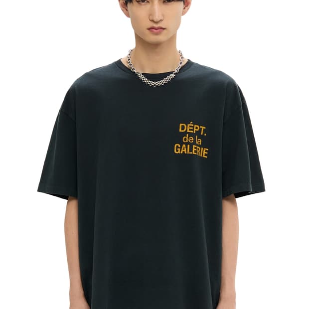 [구매] 갤러리 디파트먼트 / 프렌치 티셔츠 블랙 L, XL