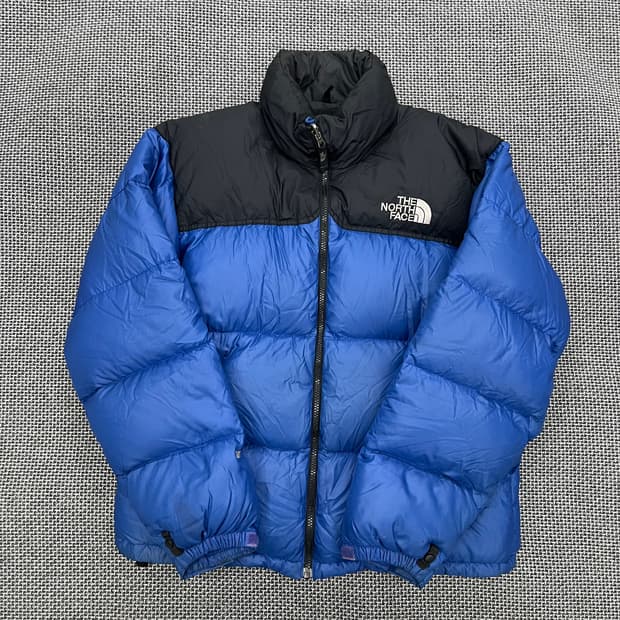 노스페이스 블루 눕시 700 패딩
