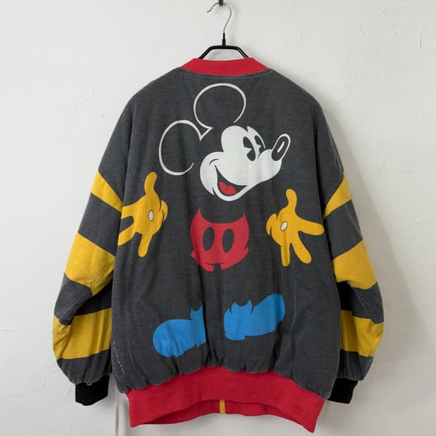 90s 디즈이 미키마우스 리버서블 봄버