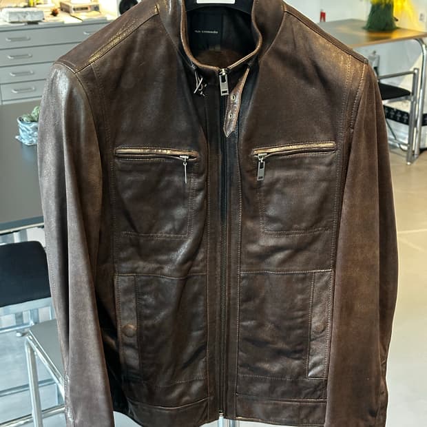 코모도 양가죽 자켓