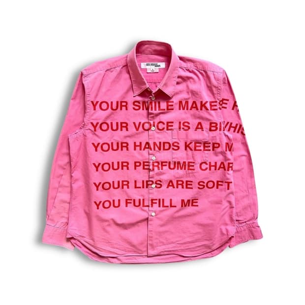 준야와타나베 2002 POEM 셔츠