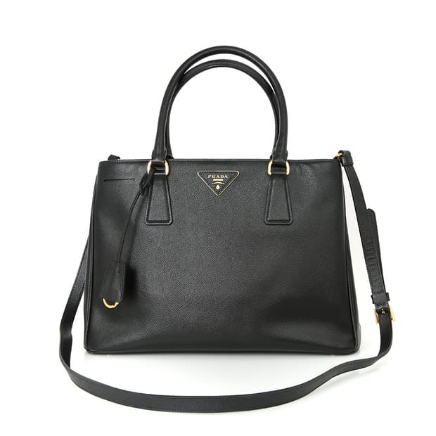 프라다 갤러리아백 사피아노 럭스 토트 숄더 BN1874