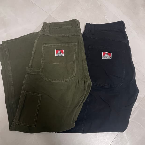 벤데이비스 페인터 팬츠 블랙 28